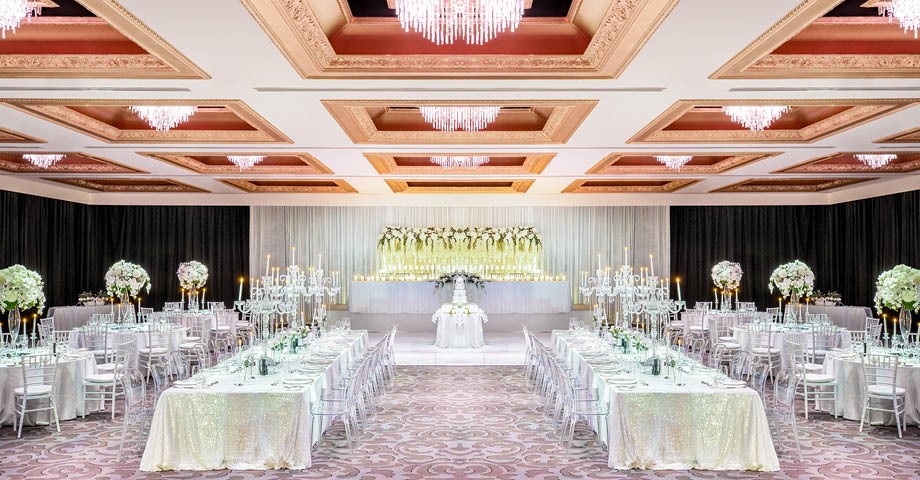 The Cordis Auckland great room banquet The Cordis Auckland great room banquet