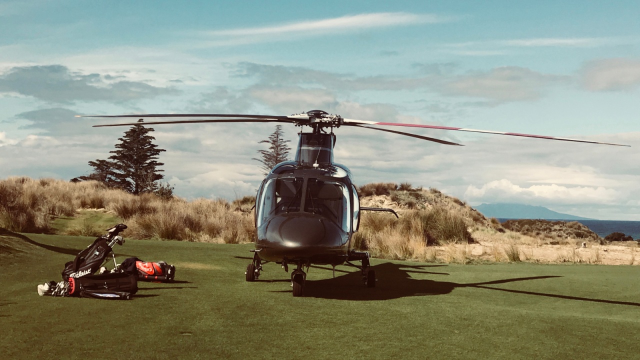 Heletranz - Banner 2 Heli-golfing