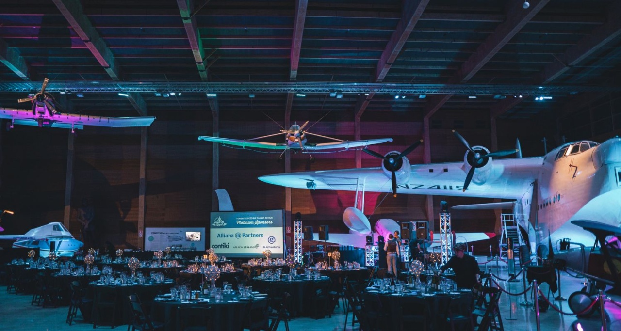 Crown Events Hero Banner Aviation event with Crown Events