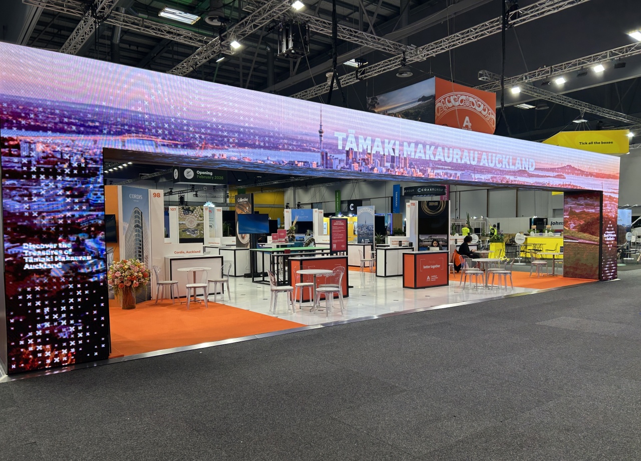 Peek Exhibition - Hero banner 1 Tataki Auckland Unlimited stand