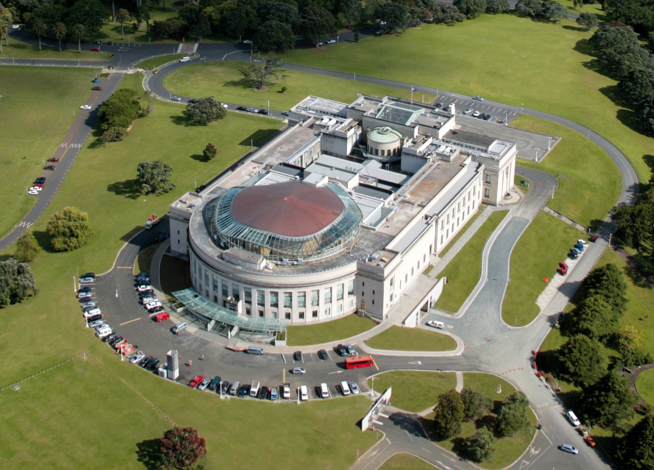 h-auckland-museum-4 Arial shot of the museum