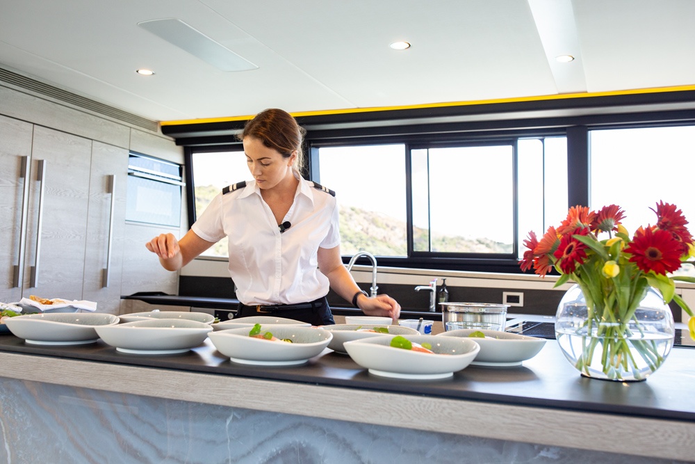 Chef on cruise