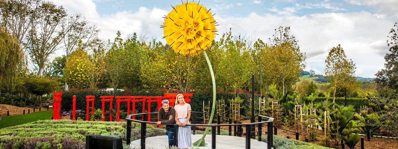 Garden creative diversity at Sculptureum Garden creative diversity at Sculptureum