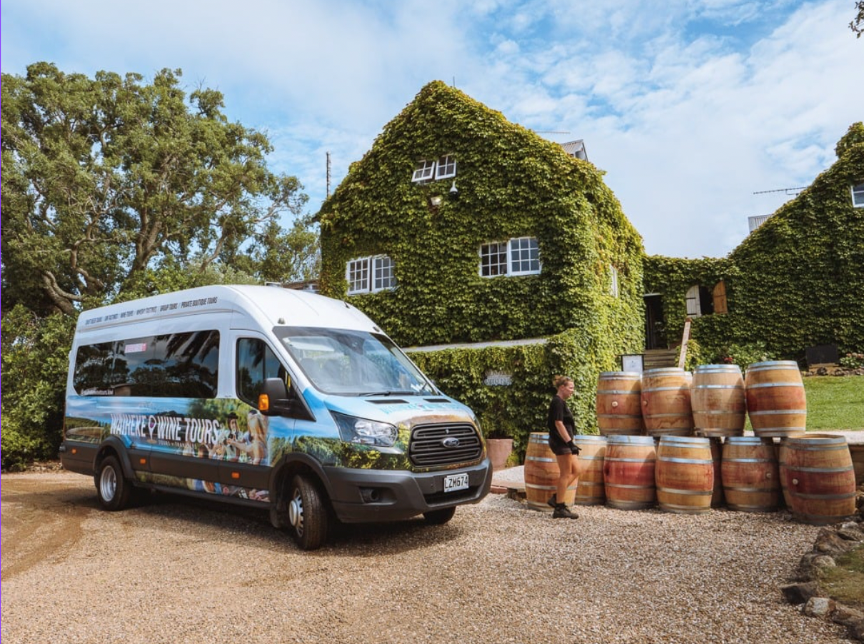 Waiheke Wine Tours Ltd hero banner 1 Photo of Waiheke Wine Tours Ltd tour bus