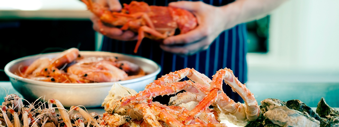 Seafood at The Grill Seafood at The Grill
