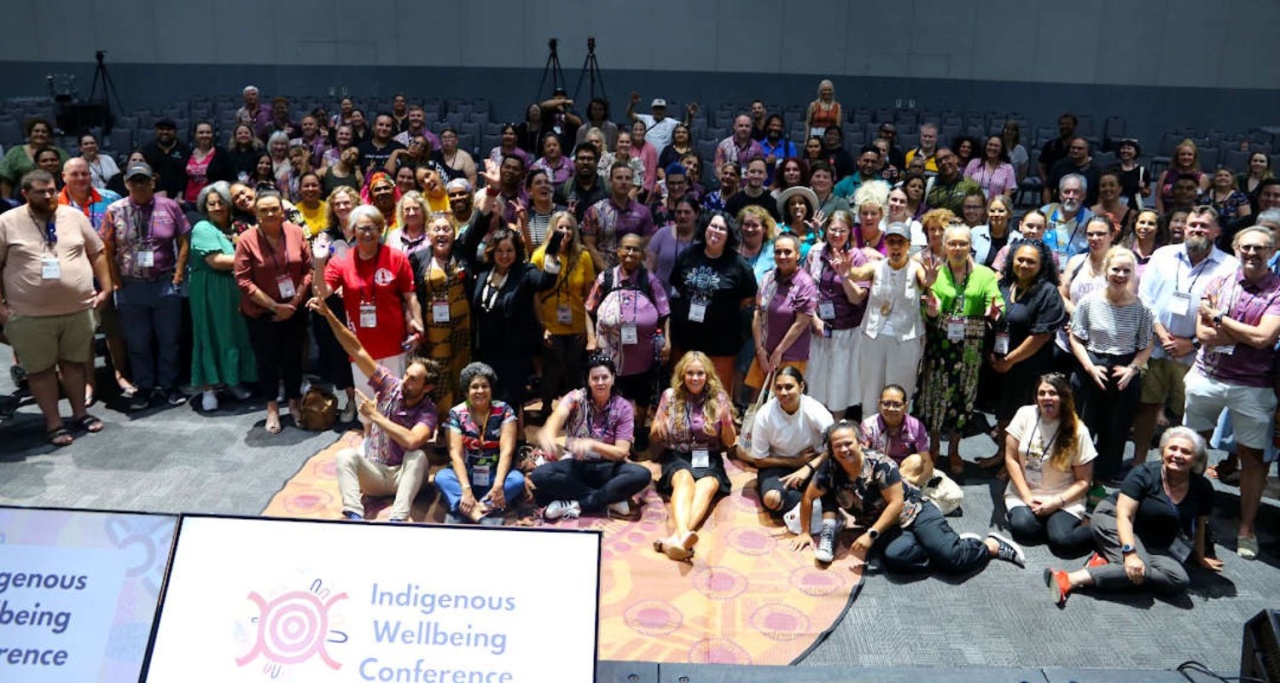 Group of delegates at The 4th Indigenous Wellbeing Conference