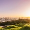 View of the city from Mount Eden